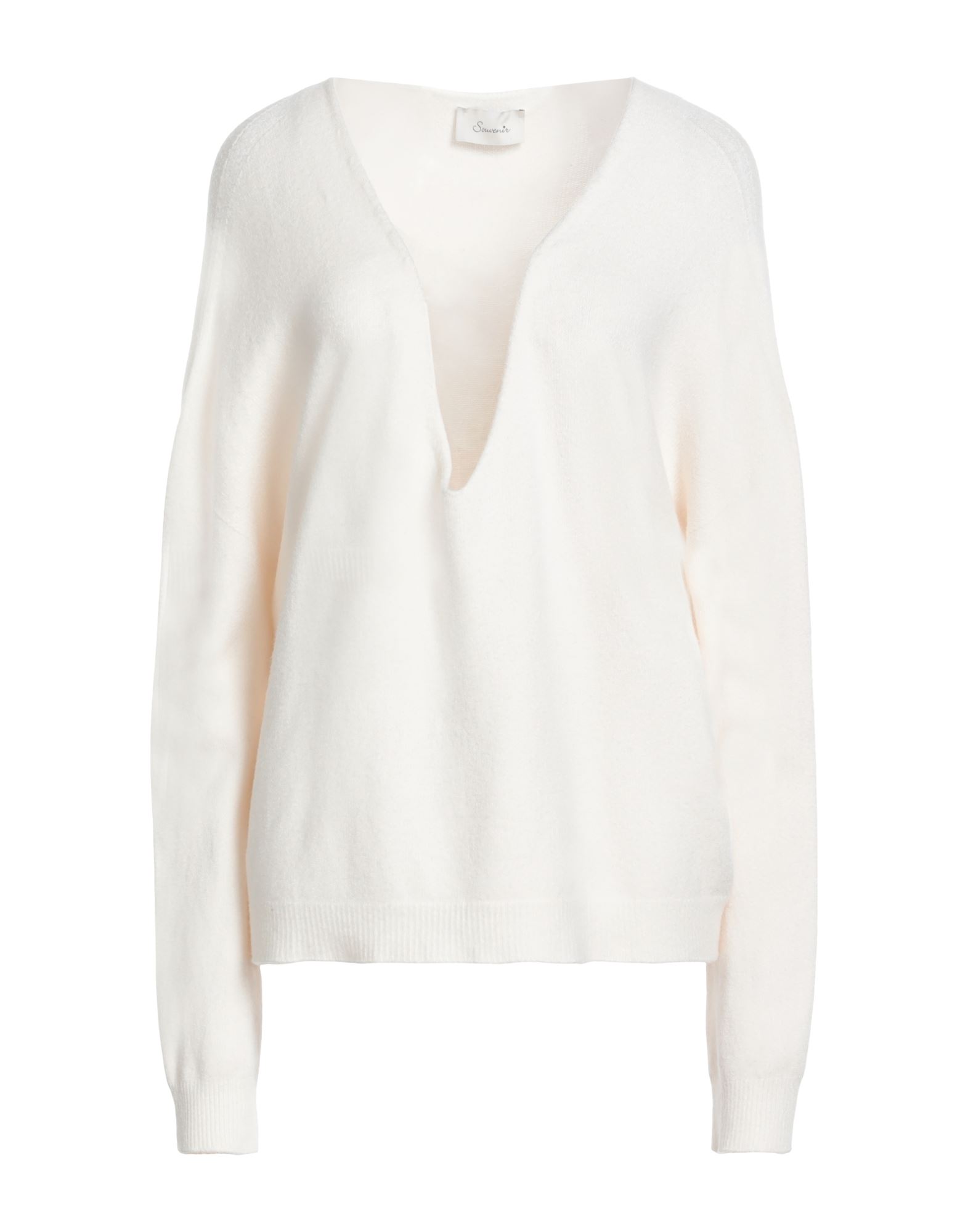 SOUVENIR Pullover Damen Cremeweiß von SOUVENIR