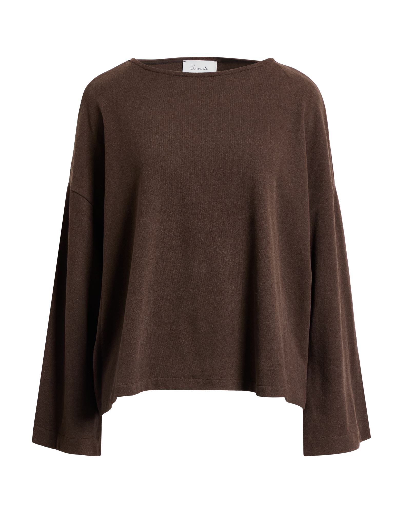 SOUVENIR Pullover Damen Dunkelbraun von SOUVENIR