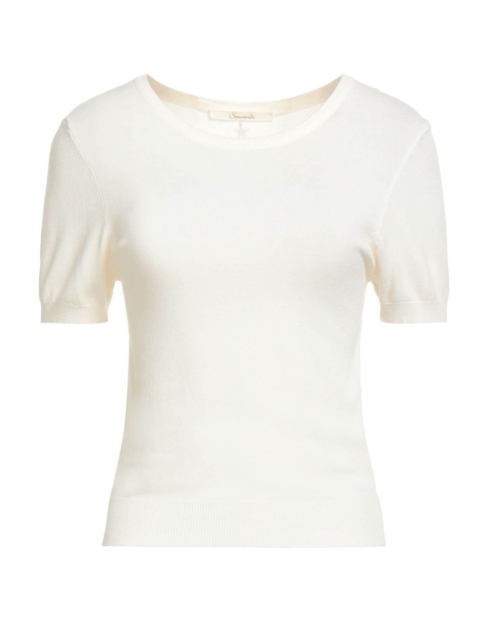SOUVENIR Pullover Damen Off white von SOUVENIR
