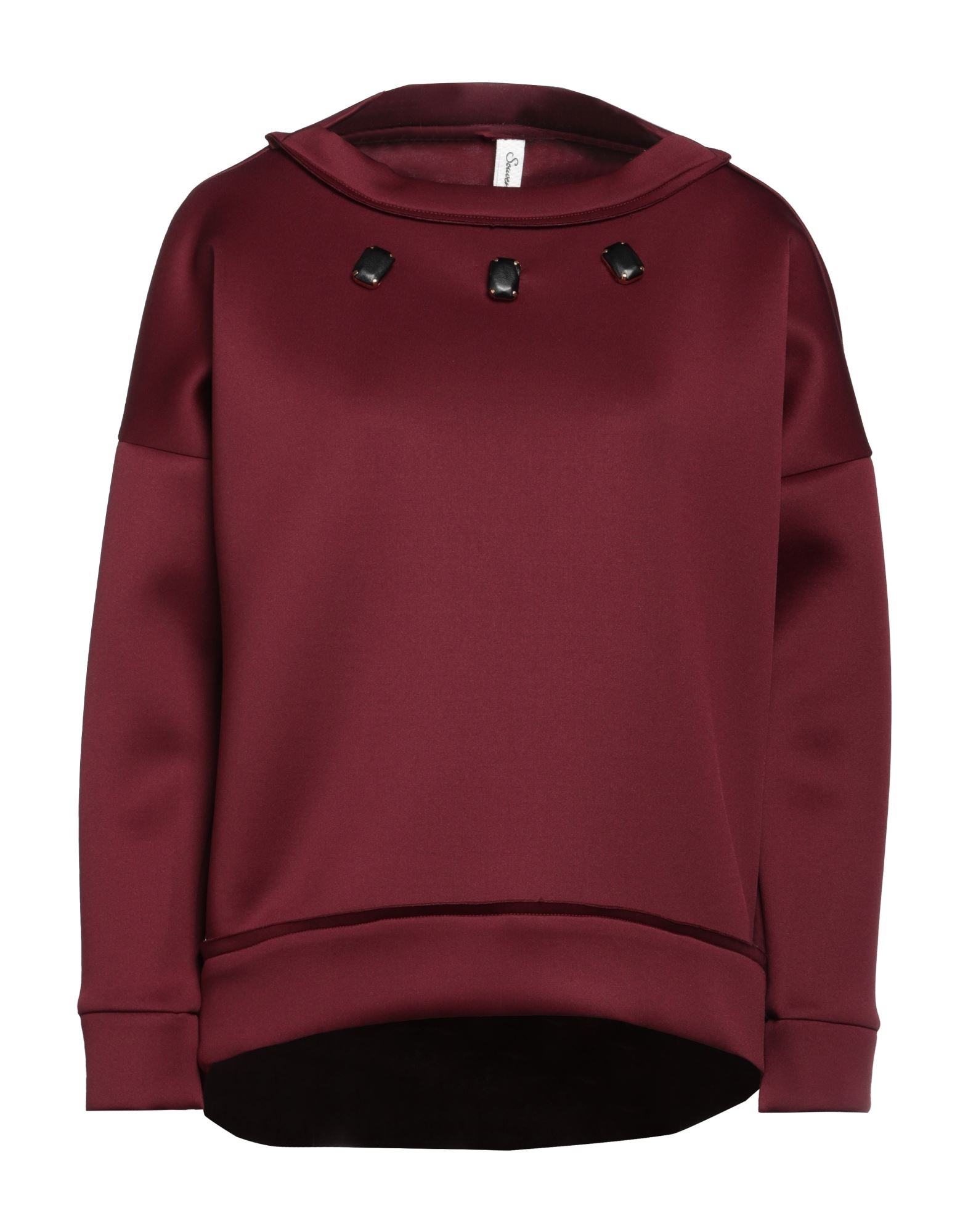 SOUVENIR Sweatshirt Damen Bordeaux von SOUVENIR