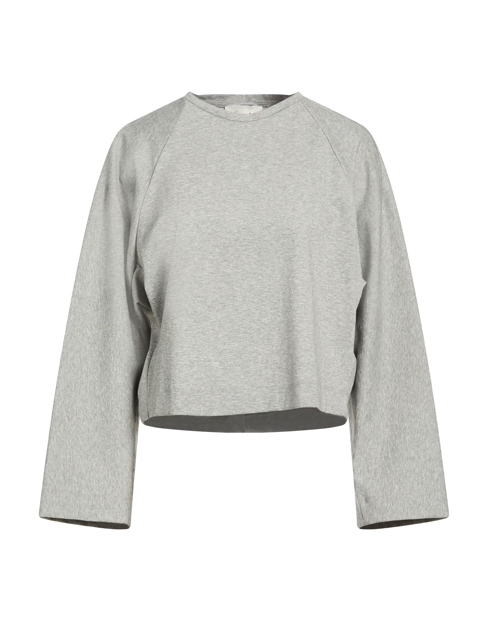 SOUVENIR Sweatshirt Damen Grau von SOUVENIR