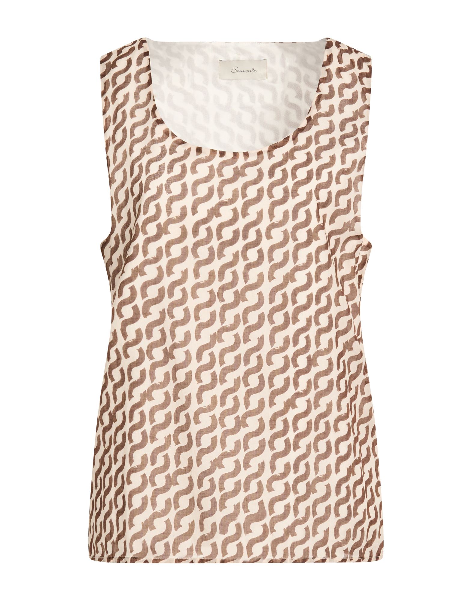 SOUVENIR Top Damen Dunkelbraun von SOUVENIR