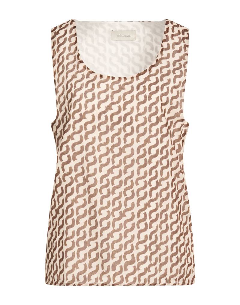SOUVENIR Top Damen Dunkelbraun von SOUVENIR