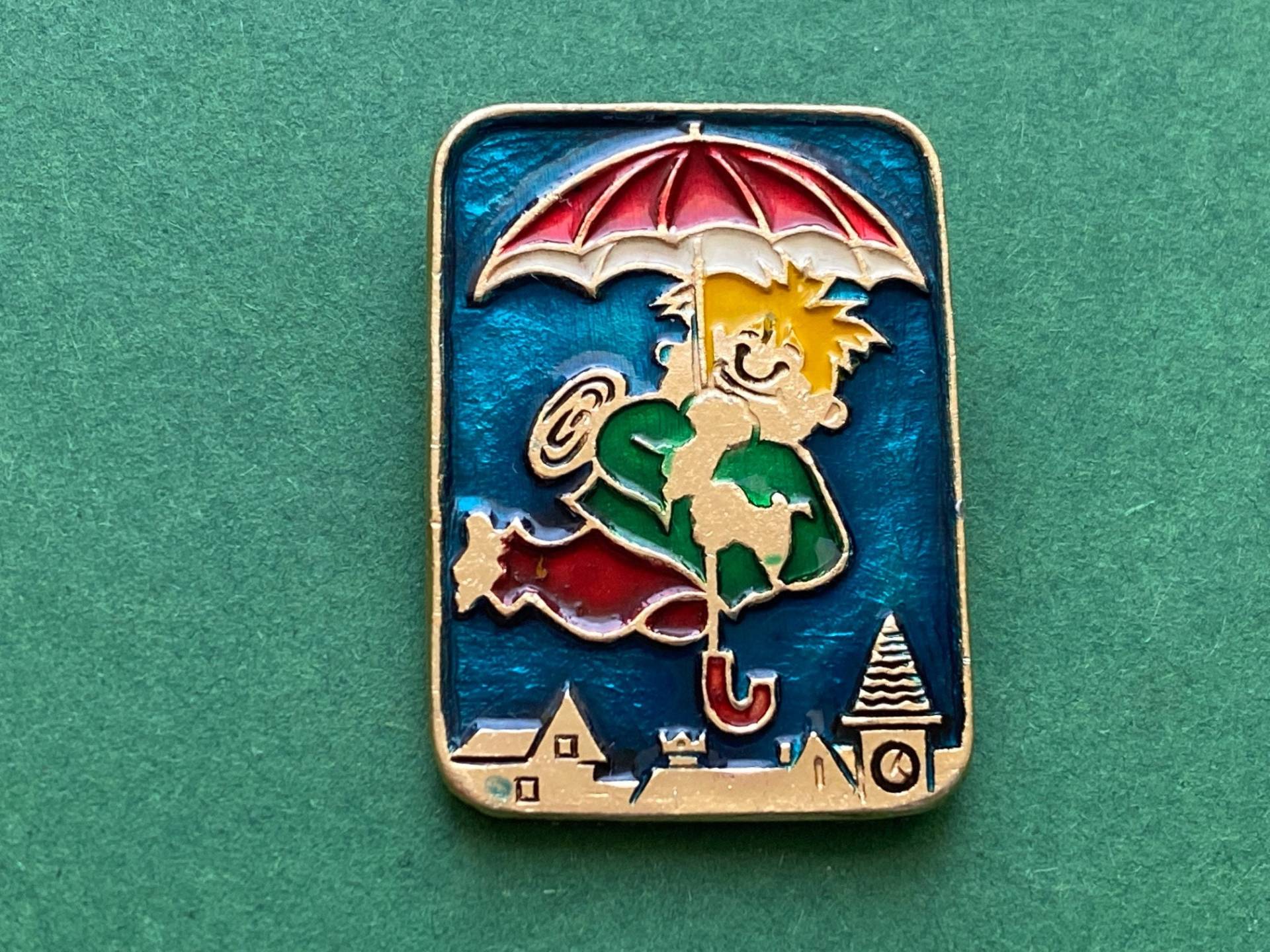 Carlson Brosche. Vintage Sammler Abzeichen, Made in Ussr, A4 von SOVOK