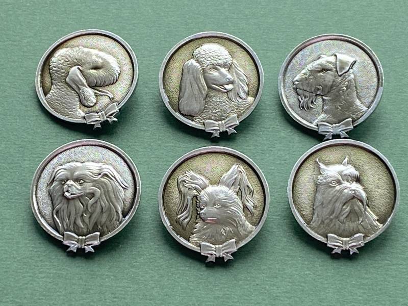 Hunde Pin. Vintage Sammler Abzeichen, Sowjetunion, Anstecknadel, Made in Ussr A11 von SOVOK