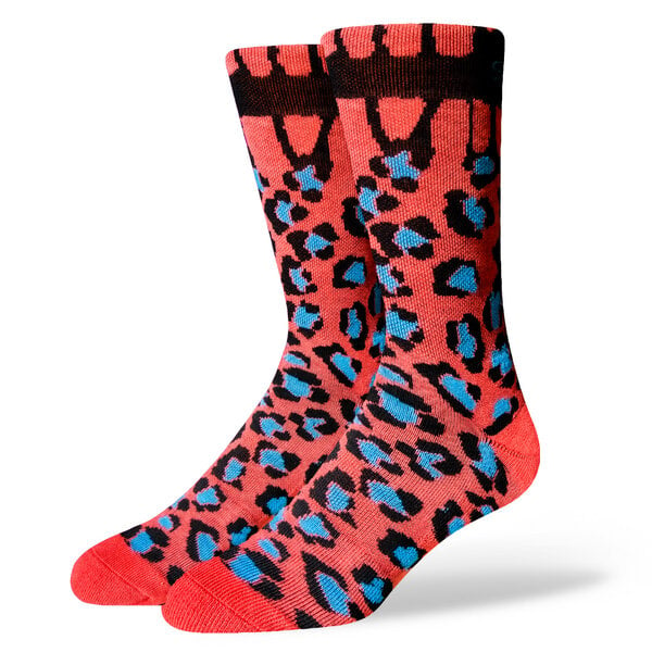 SOXN LEO PINK / Leo Socken / Bio-Baumwolle von SOXN