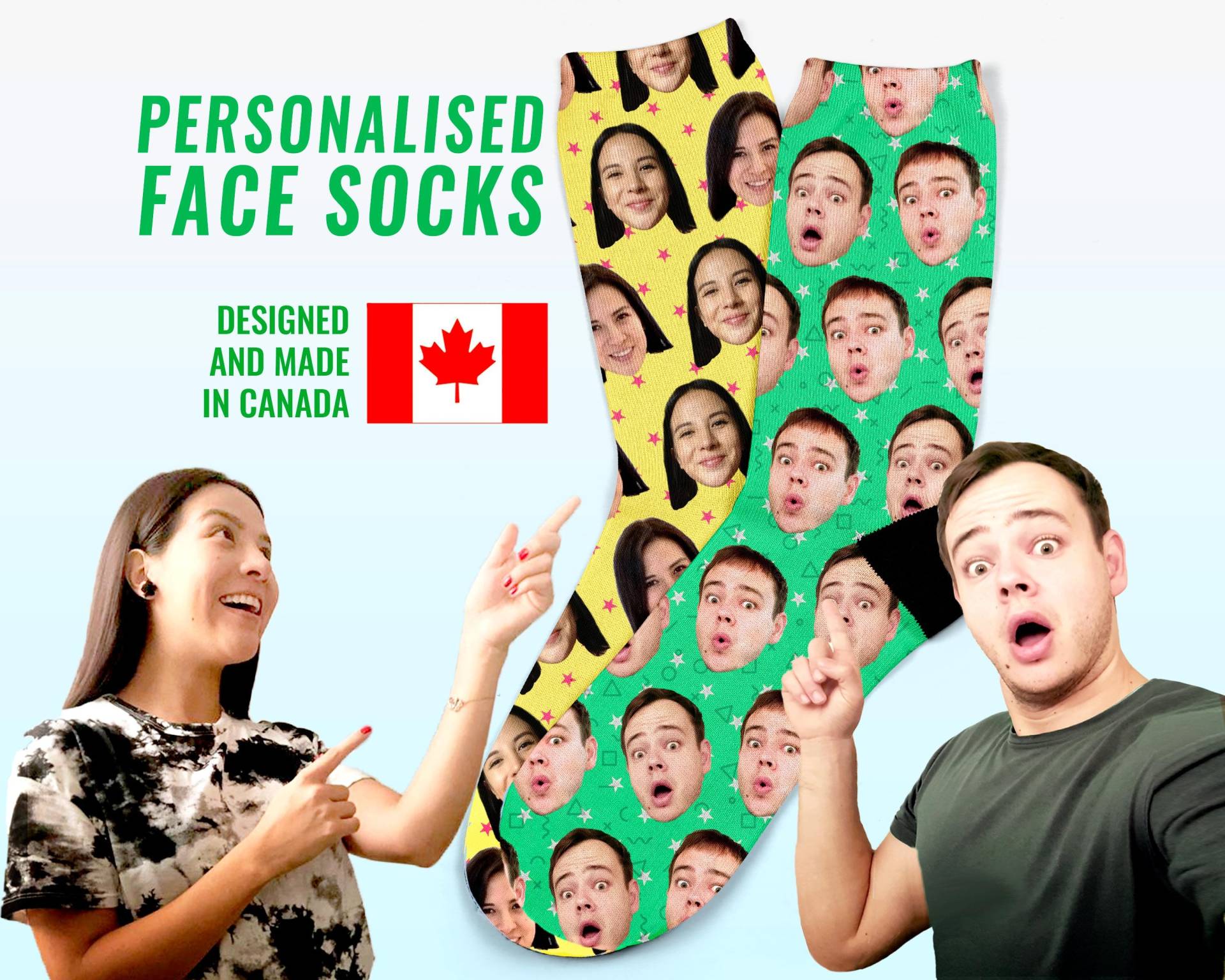 Personalisierte Gesichtssocken Personalisierte Gesichtssocken von SOXOS