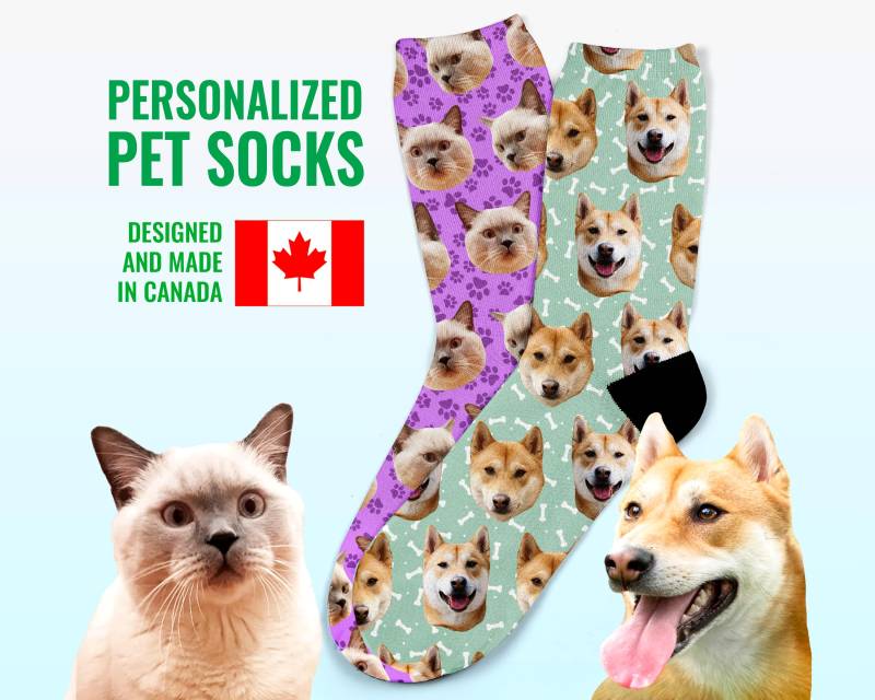Personalisierte Haustier Socken Personalisierte Haustier Socken von SOXOS