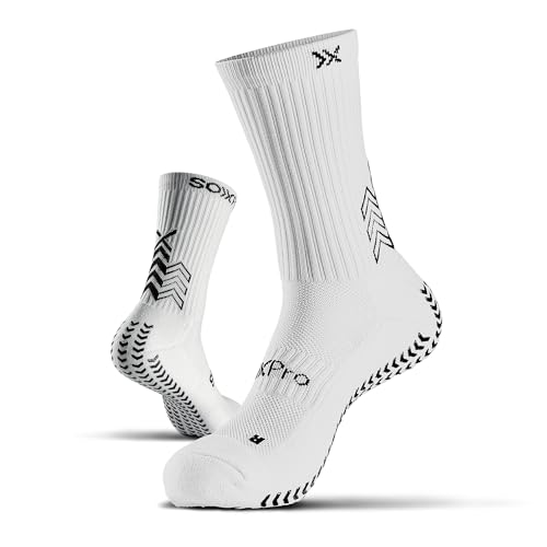 SOXPro Unisex Classic, Weiß, L von SOXPro