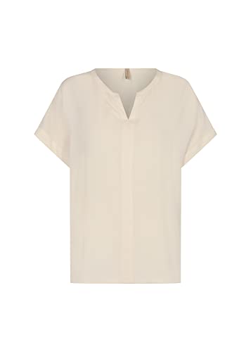 SOYA Concept Damen Sc-radia 9 Soft Simple T-Shirt Bluse, cremefarben, X-Large von SOYACONCEPT