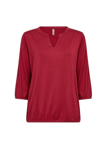 SOYACONCEPT Damen Blusenshirt SC-MARICA 338, Red, Größe XL von SOYACONCEPT