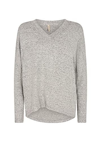 SOYACONCEPT Damen SC-BIARA 90 Bluse, 99110 LT Grey Melange, XX-Large von SOYACONCEPT