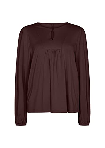 SOYACONCEPT Damen Sc-marica Blouse, 8910 Coffee Bean, S EU von SOYACONCEPT