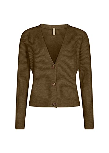 SOYACONCEPT Damen Sc-nessie Sweater, 98525 Spice Brown Melange, M EU von SOYACONCEPT