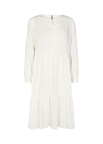 SOYACONCEPT Damen Sc-radia Dress, 1060 Off White, M EU von SOYACONCEPT