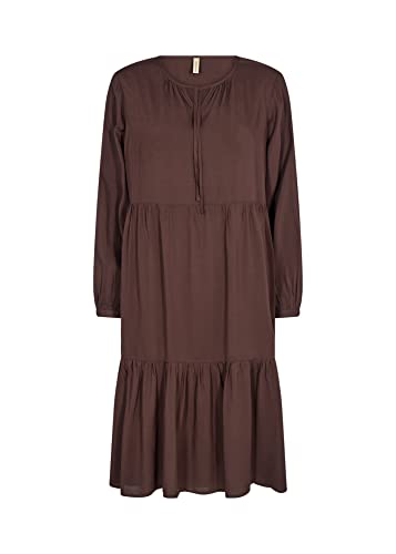 SOYACONCEPT Damen Sc-radia Dress, 8910 Coffee Bean, L EU von SOYACONCEPT