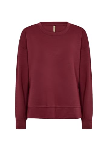 SOYACONCEPT Damen Sweatshirt SC-Banu 164, (Dark red), Größe XL von SOYACONCEPT