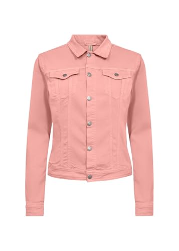SOYACONCEPT Damenjacke SC-Erna, modische Jeansjacke, Taschen, Peach Pink, XXL von SOYACONCEPT