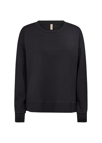 SOYACONCEPT Sweatshirt Banu in Black L von SOYACONCEPT