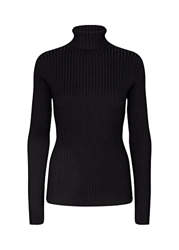 SOYACONCEPT Women's SC-Dollie 483 Damen Strick Pullover Sweater, 9999 Black, S von SOYACONCEPT