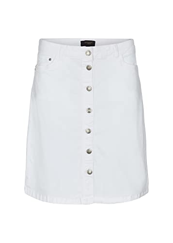 SOYACONCEPT Women's SC-ERNA 10 Skirt, White, 36 von SOYACONCEPT