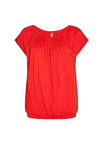 Soyaconcept Women's SC-MARICA 4 Damen T-Shirt, Rot, Small von SOYACONCEPT