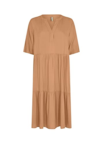 SOYACONCEPT Women's SC-RADIA 130 Dress, Desert Brown, X-Small von SOYACONCEPT