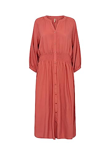 Soyaconcept Women's SC-RADIA 166 Damen Kleid, Rot, X-Small von SOYACONCEPT