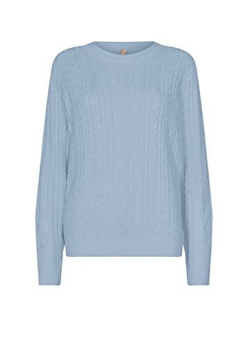 Soya Concept Damen Sc-blissa Strickpullover Pullover, Cashmere Blue, L von SOYACONCEPT