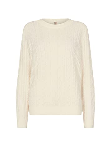 Soya Concept Damen Sc-blissa Strickpullover Pullover, Cremefarben, M von SOYACONCEPT