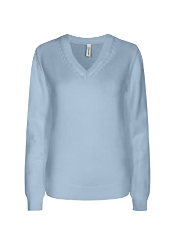 Soya Concept Damen Soyaconcept SC-BLISSA 14 Pullover, 6160 Cashmere Blue, Medium von SOYACONCEPT
