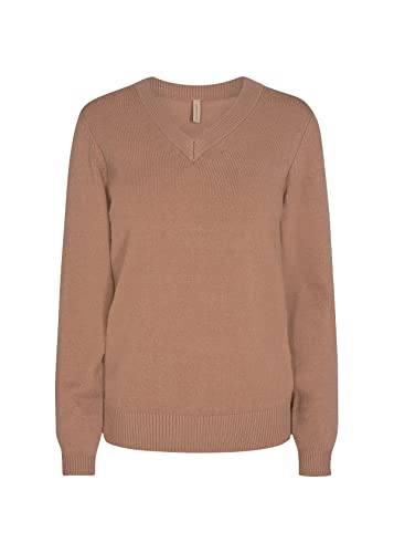 Soya Concept Damen Soyaconcept SC-BLISSA 14 Pullover, 8676 Stucco Brown, Large von SOYACONCEPT