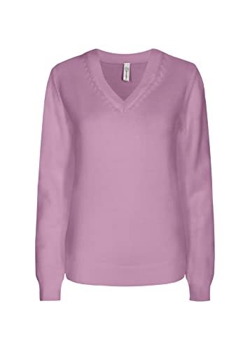 Soya Concept Damen Soyaconcept SC-BLISSA 14 Pullover, 5150 Violet Mist, X-Small von SOYACONCEPT