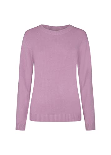 SOYACONCEPT Womens SC-Blissa 15 Basic Round Neck Knit Pullover, Violet Mist, M von SOYACONCEPT