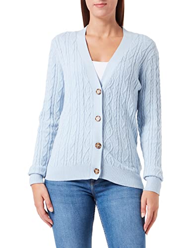 Soyaconcept Damen SC-BLISSA 25 Strickjacke Cardigan Sweater, 6160 Cashmere Blue, L von SOYACONCEPT