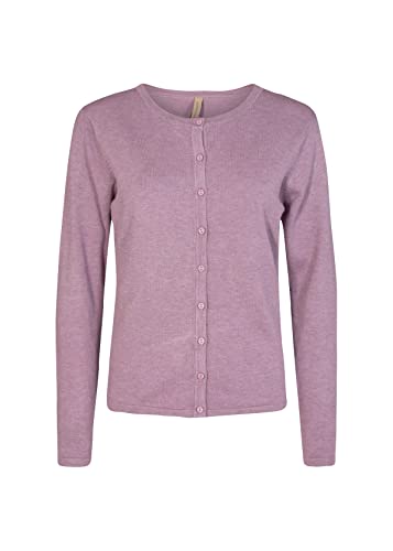 Soya Concept Damen Soyaconcept SC-Dollie 446 Strickjacke Wollpullover, 95150 Violet Mist Melange, M von SOYACONCEPT