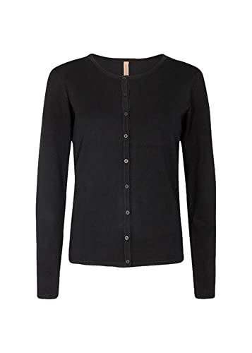 Soya Concept SOYACONCEPT Damen Sc-dollie 446 Classic Knit Cardigan Strickjacke, Schwarz, L EU von SOYACONCEPT