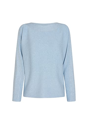 SOYACONCEPT Womens SC-Dollie 663 Loose fit Pullover, Cashmere Blue Melange, M von SOYACONCEPT