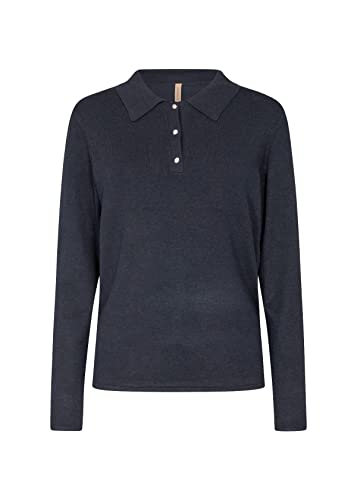 Soya Concept Damen Soyaconcept SC-Dollie 704 Pullover, 96910 Navy Melange, Medium von SOYACONCEPT