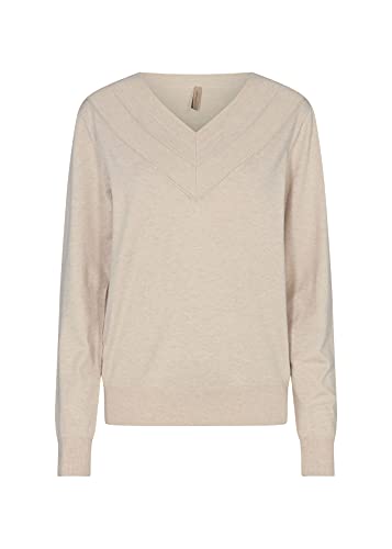 Soya Concept Damen Soyaconcept SC-Dollie 706 Pullover, 91620 Cream Melange, Medium von SOYACONCEPT