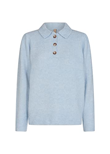 Soya Concept Damen Soyaconcept SC-Lamar 18 Pullover, 96160 Cashmere Blue Melange, Large Soya Concept Damen Soyaconcept SC-Lamar 18 Pullover, 96160 Cashmere Blue Melange, Large von SOYACONCEPT