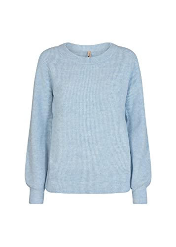 Soya Concept Damen Soyaconcept SC-Nessie 37 Pullover, 96160 Cashmere Blue Melange, Medium von SOYACONCEPT