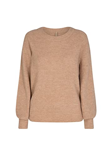 Soya Concept Damen Soyaconcept SC-Nessie 37 Pullover, 98205 Sand Melange, Small von SOYACONCEPT