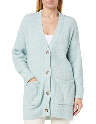 Soyaconcept Damen SC-Nessie 39 Strickjacke Cardigan Sweater, 96404 Green Haze Melange, XL von SOYACONCEPT