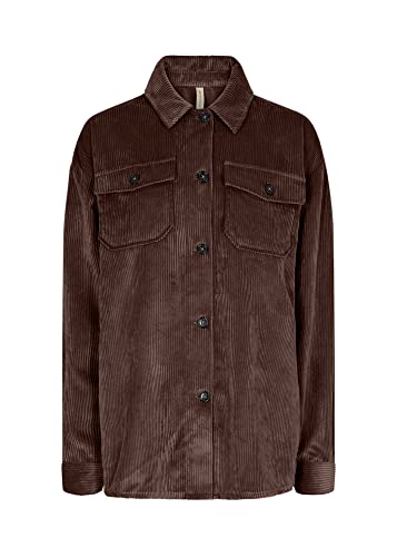 Soya Concept Damen Sc-Bindi Hemd, 8910 Coffee Bean, M von SOYACONCEPT