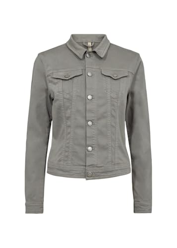 Soyaconcept Demin Jeansjacke Damen I Baumwolle und Elasthan Jacke I Grün Mantel Medium von SOYACONCEPT