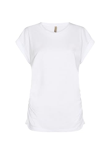 Soyaconcept Women's SC-Derby 18 Damen Tshirt, Weiß, Medium von SOYACONCEPT