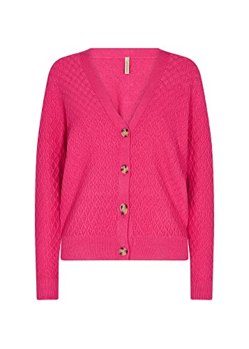 Soyaconcept Women's SC-KANITA 2 Damen Strickjacke, Rosa, X-Small von SOYACONCEPT