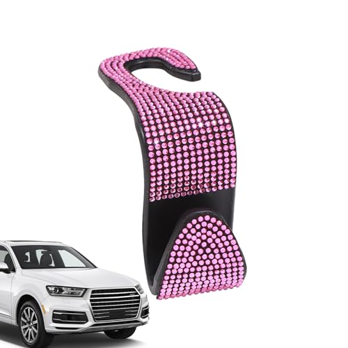 Auto Taschenhalter | Multifunktionale Haken für Autositz | Fest befestigte Auto Tasche Haken Kopfstütze Haken für Handtasche, Kleidung, Regenschirm, Wasserflasche Soydan von SOYDAN