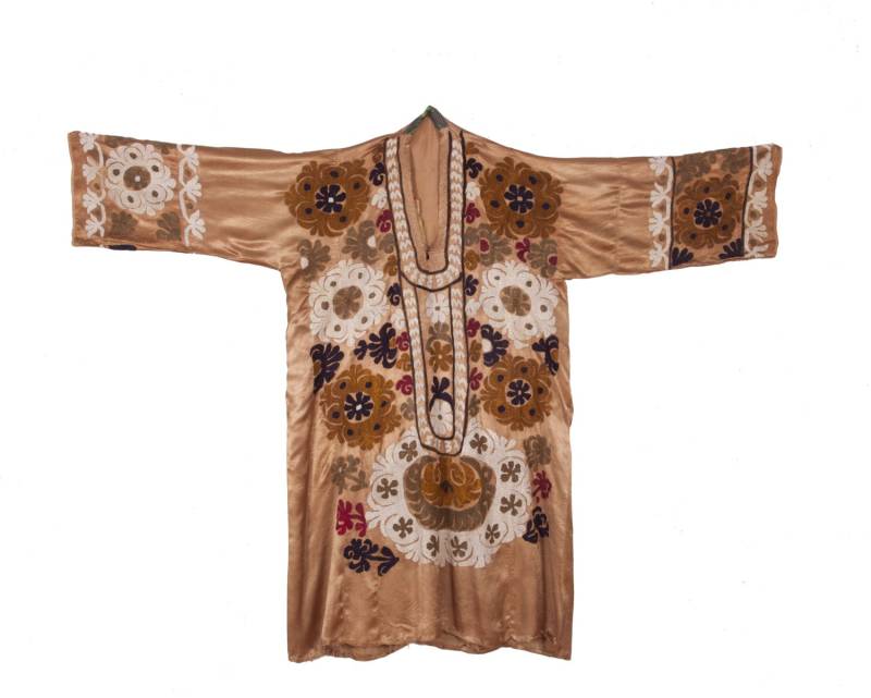 Vintage Bestickte Trachten Aus Tadschikistan, Zentralasien, Freie Schiffe Mit Ups von SOrugsandtextiles